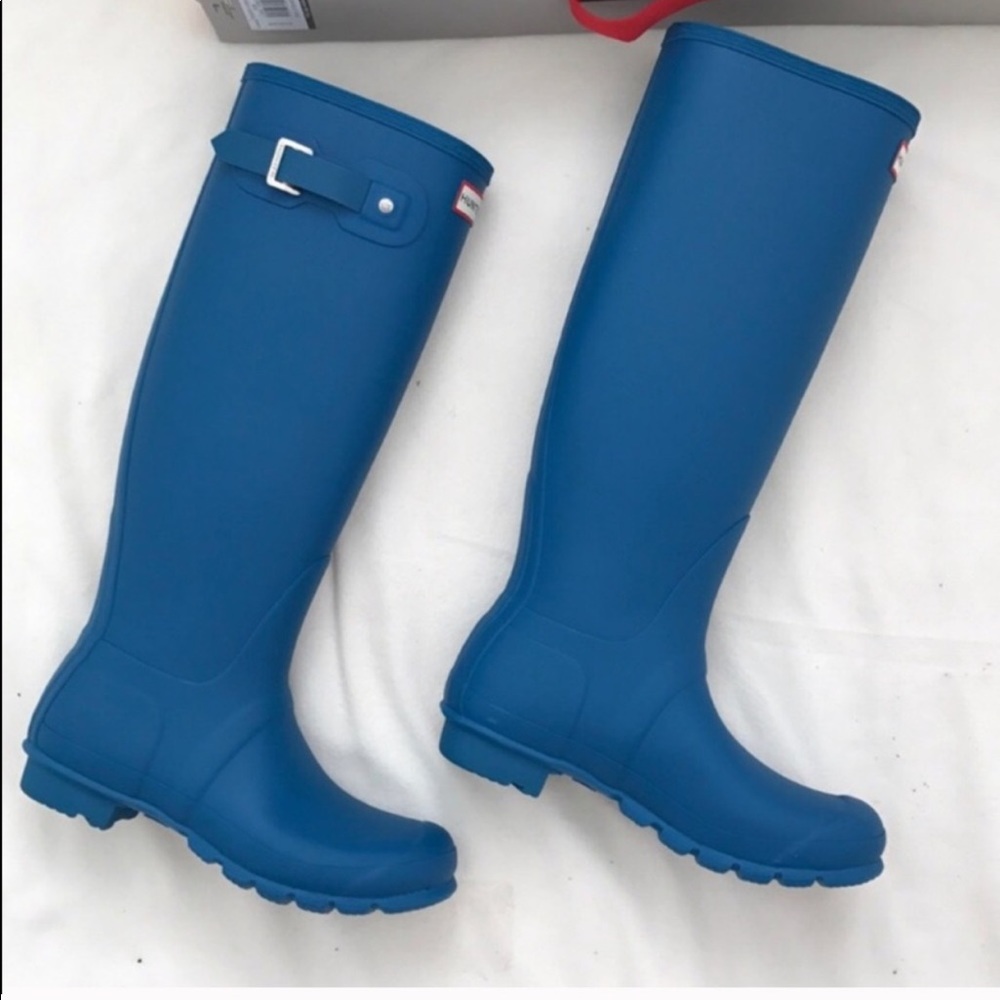 Hunter Original Tall Matte Rain Boots - Picture 1 of 4